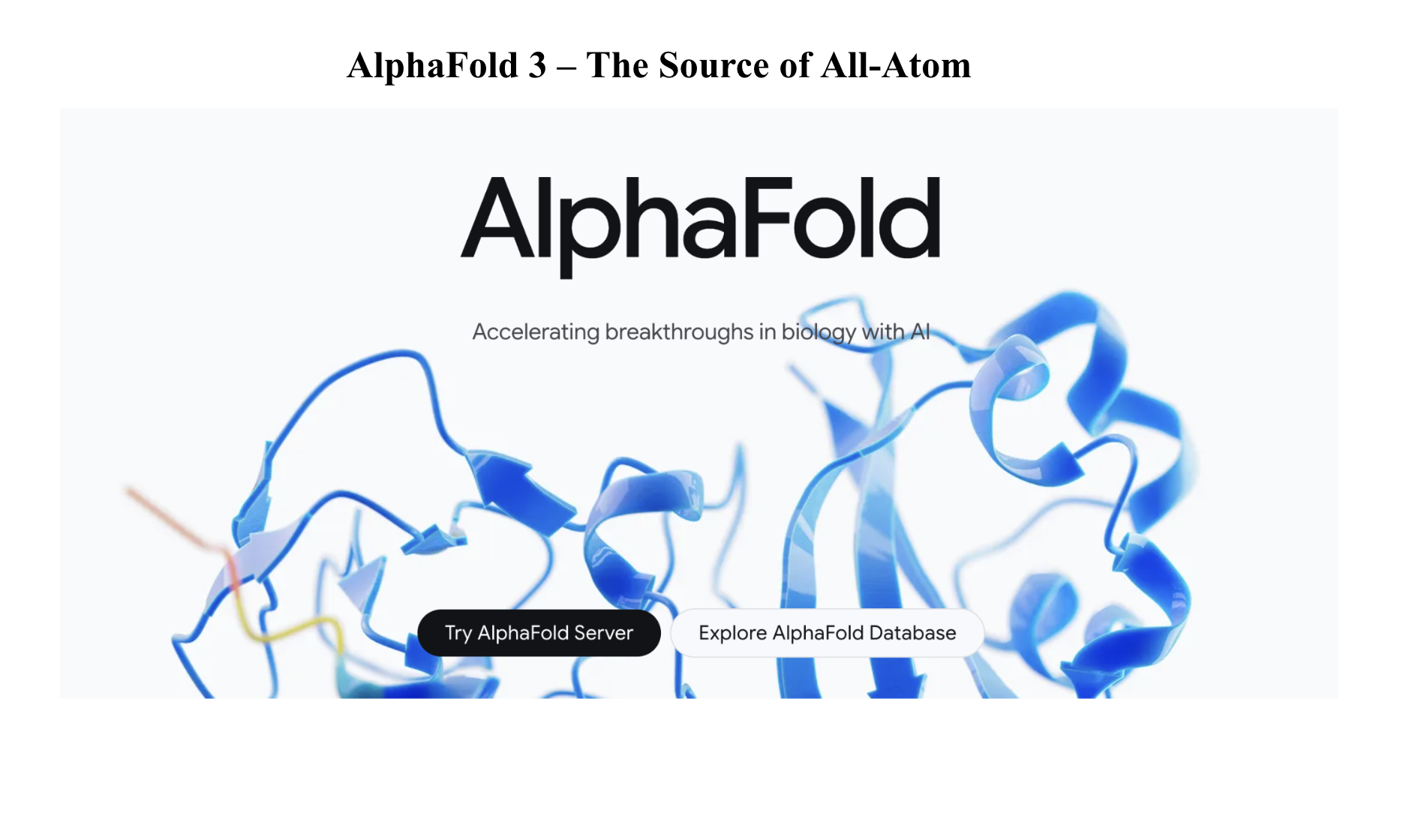 AlphaFold and All-Atom Foundation Models